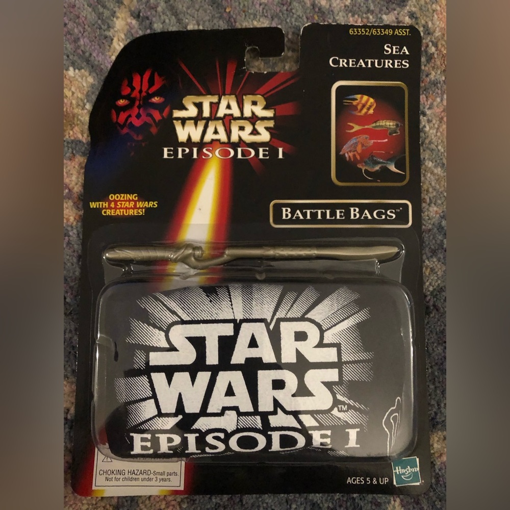 Mint- Battle Bag Sea Creatures  / Episode 1 / 1998 / Sealed Cardback